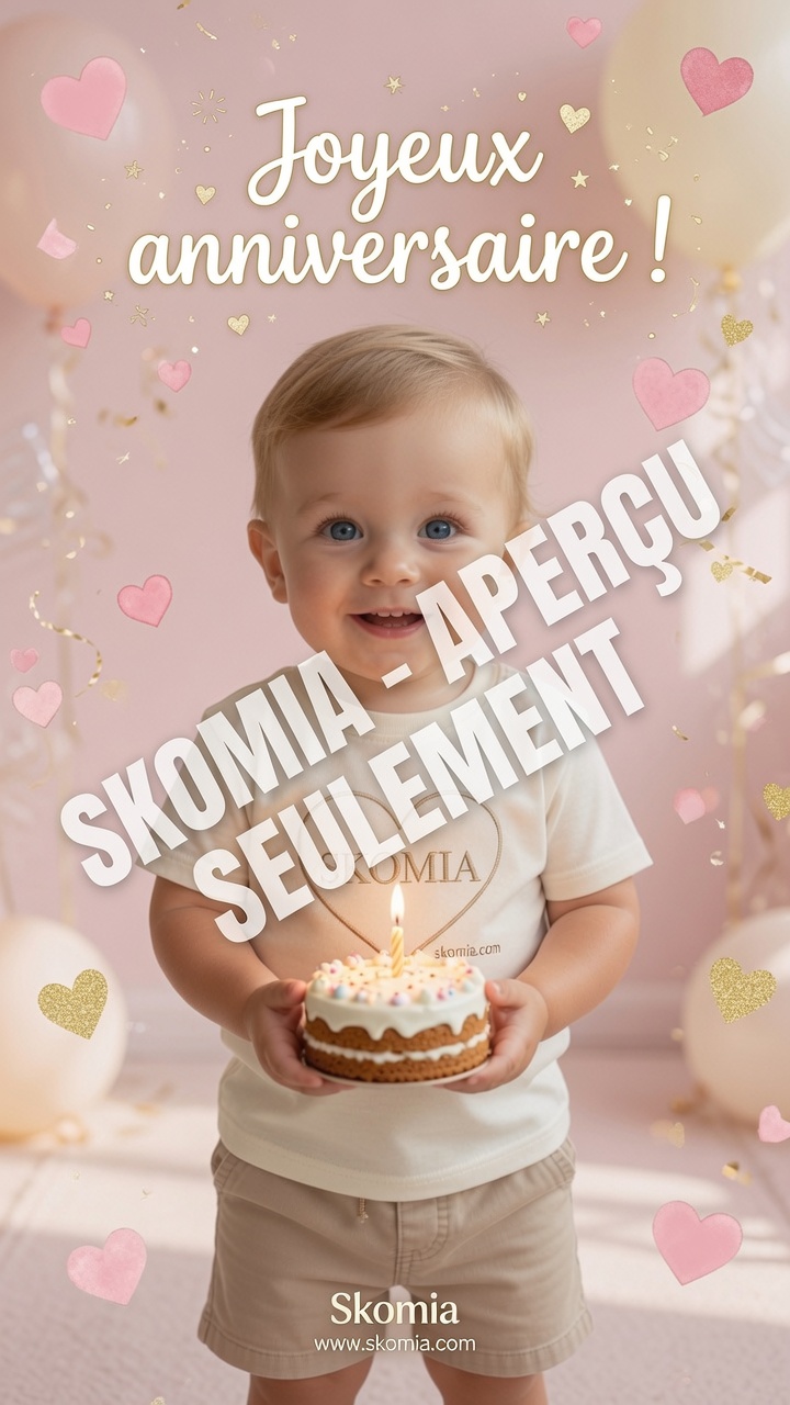 Carte Skomia — Bon anniversaire